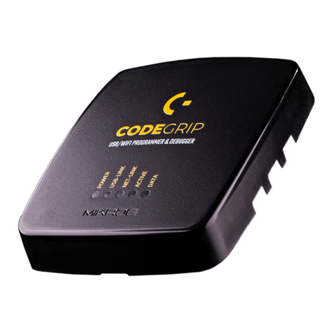 Mikroe CODEGRIP UNIVERSAL User manual