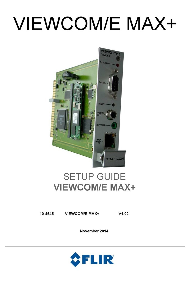 FLIR VIEWCOM/E MAX+ User manual