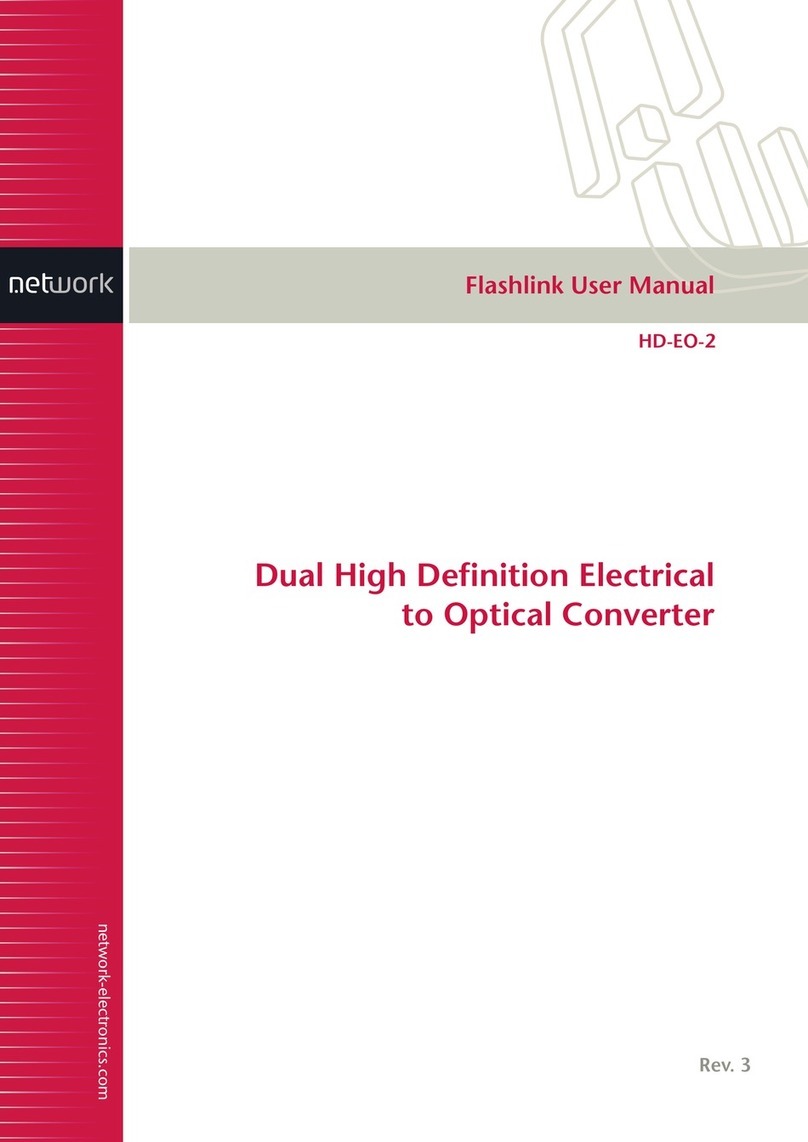 Network Electronics Flashlink HD-EO-2 User manual
