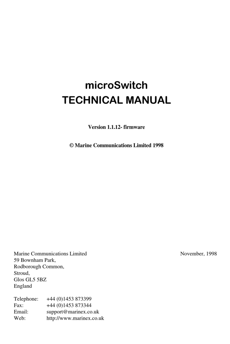 Marine microSwitch User manual Marine microSwitch User manual