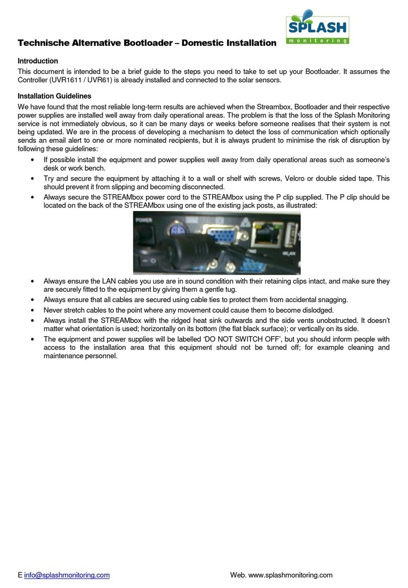 Splash Bootloader User manual