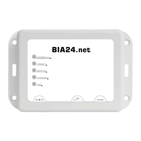 Pellux INTERNET MODULE Manual