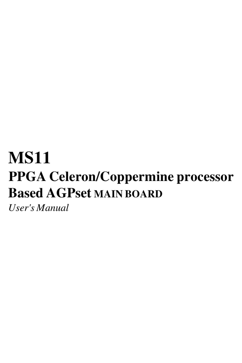 Shuttle MS11 User manual
