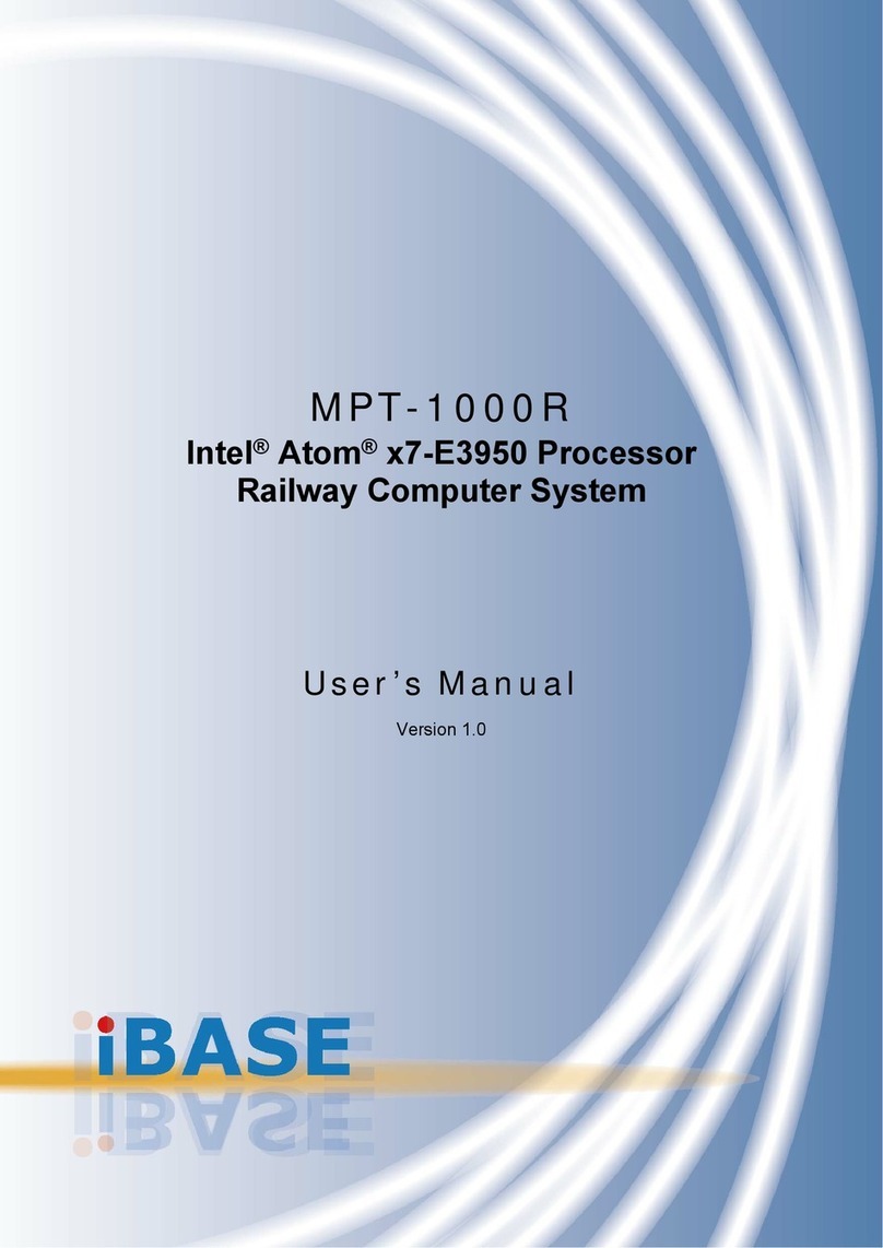 IBASE Technology MPT-1000R User manual