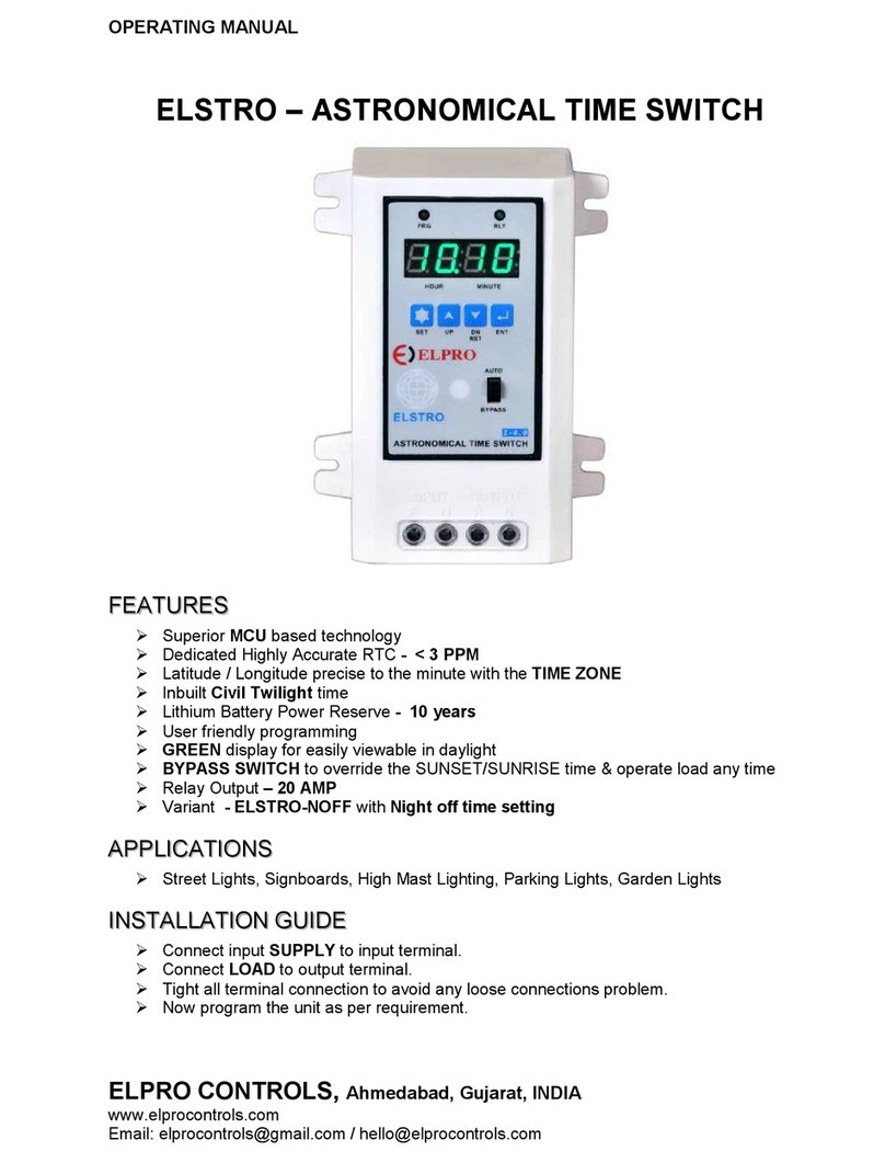 ELPRO ELSTRO User manual