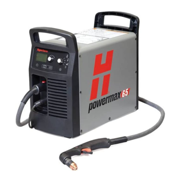 Hypertherm powermax65 Reference manual