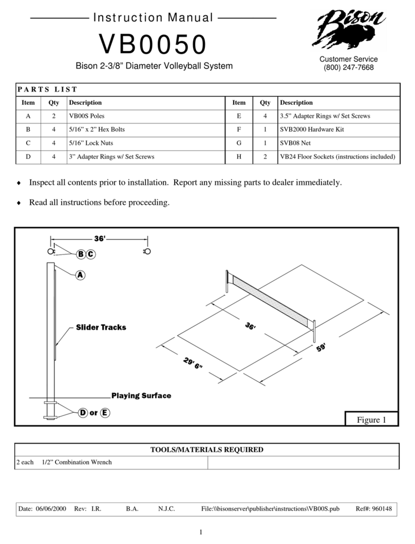 Bison VB0050 User manual