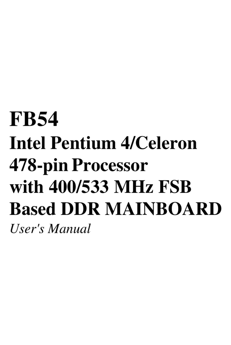Shuttle FB54 User manual