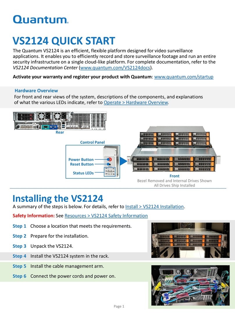 Quantum VS2124 User manual