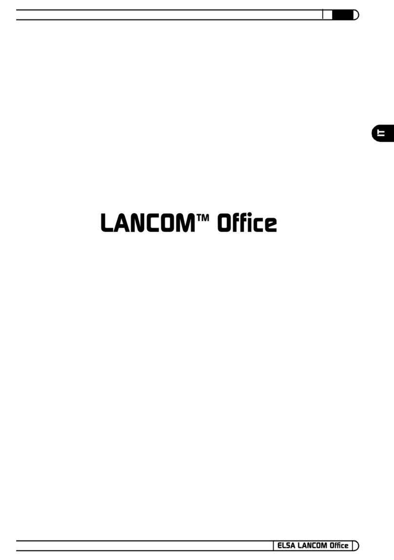 ELSA LANCOM Office User manual