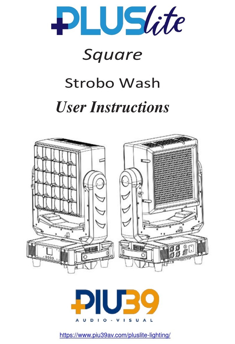 PLUSLITE Square User manual