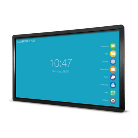 Clevertouch Plus Parts list manual