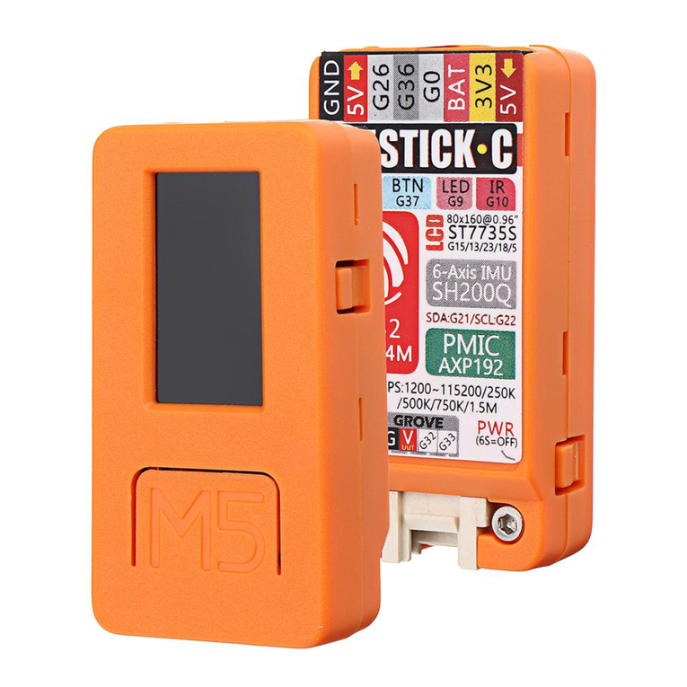 M5Stack M5StickC User manual