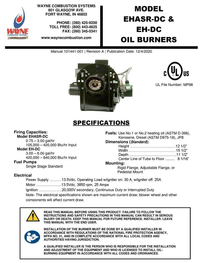 Wayne EHASR-DC User manual
