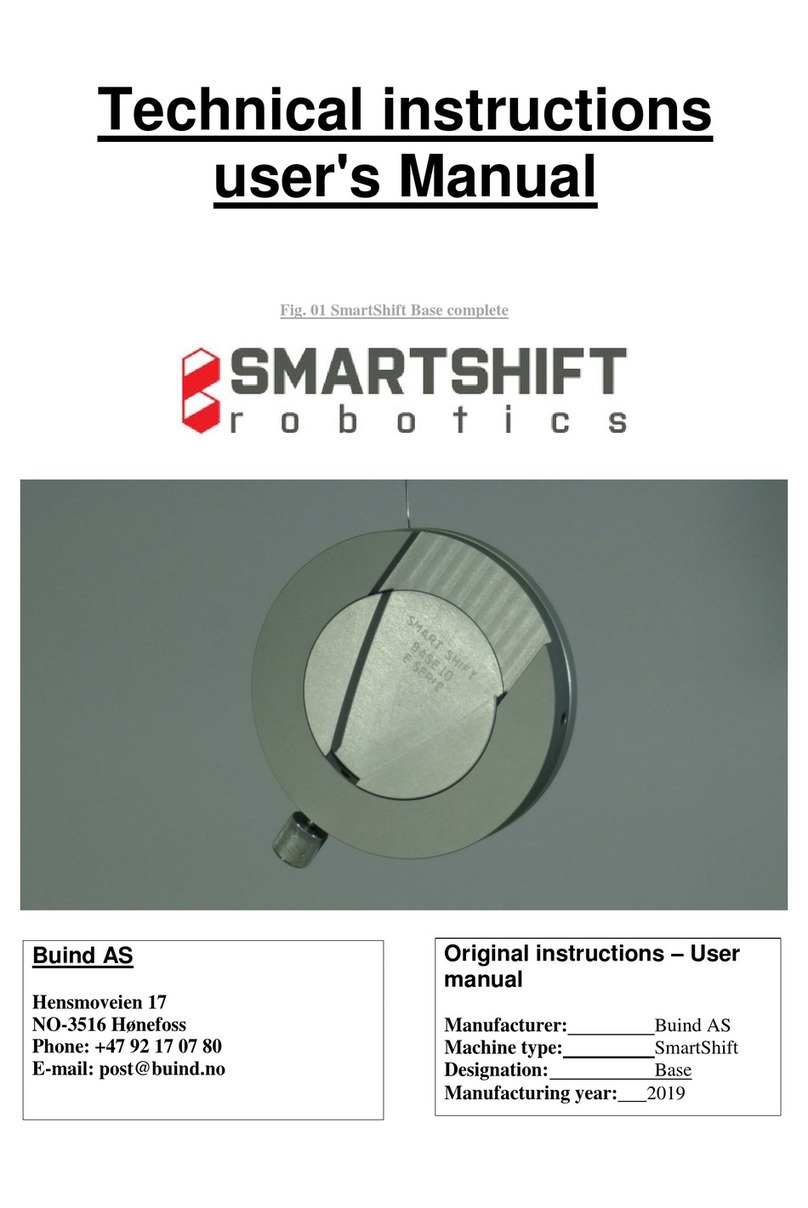 Buind SmartShift Owner's manual