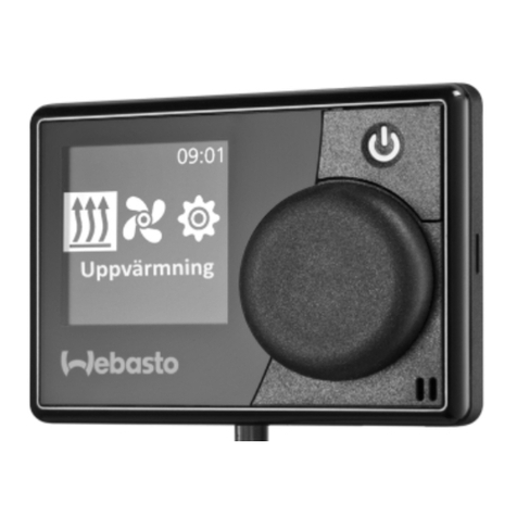 Webasto SmartControl User manual