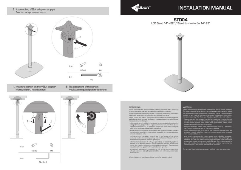 Edbak STD04 User manual