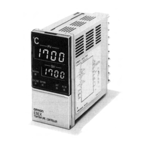 Omron E5EX-P User manual