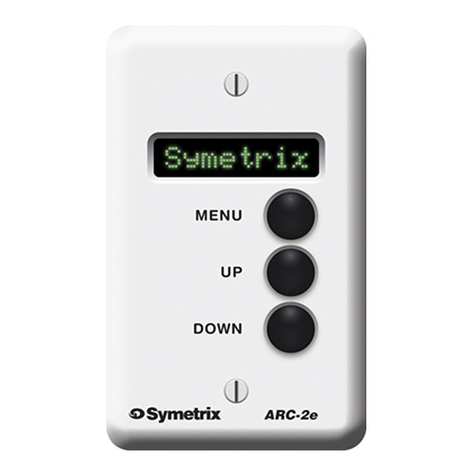 Symetrix xControl User manual