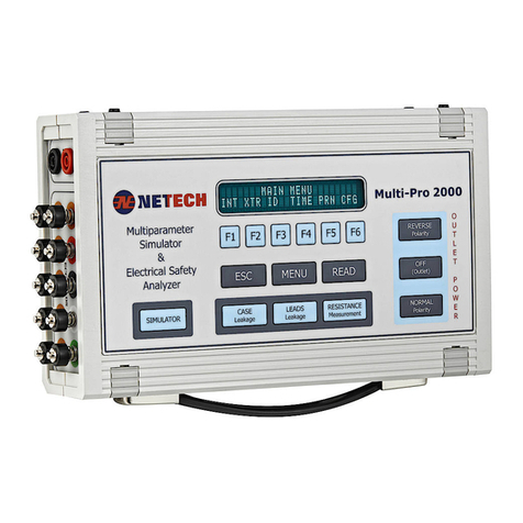 Netech MultiPro 2000 User manual