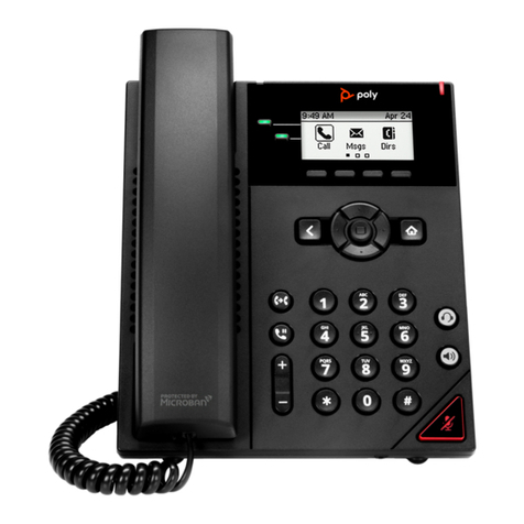 Poly VVX 150 User manual