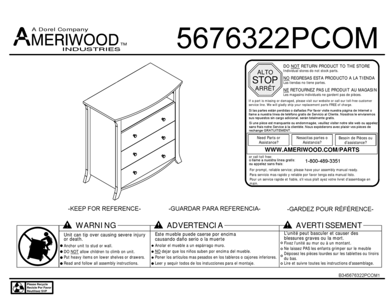 Dorel Ameriwood 5676322PCOM User manual