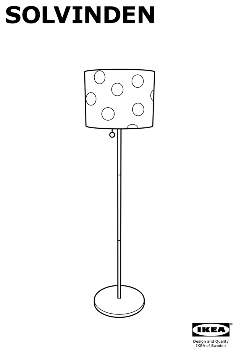 IKEA SOLVINDEN User manual