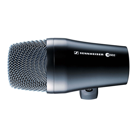 Sennheiser Evolution E 902 User manual