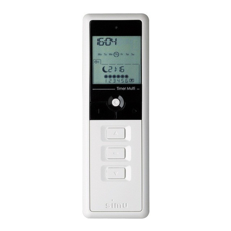 Simu TIMER MULTI User manual