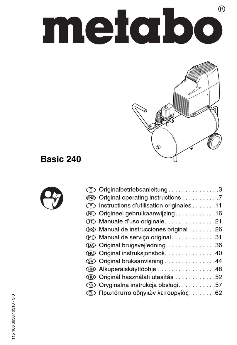 Metabo Basic 240 User manual