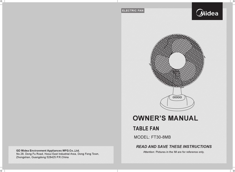 Midea FT30-8MB User manual