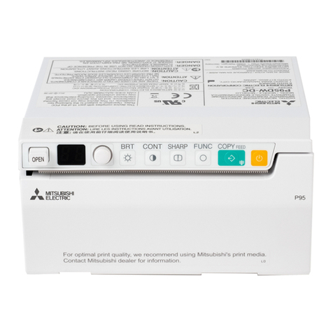 Mitsubishi Electric P95DW-DC User manual