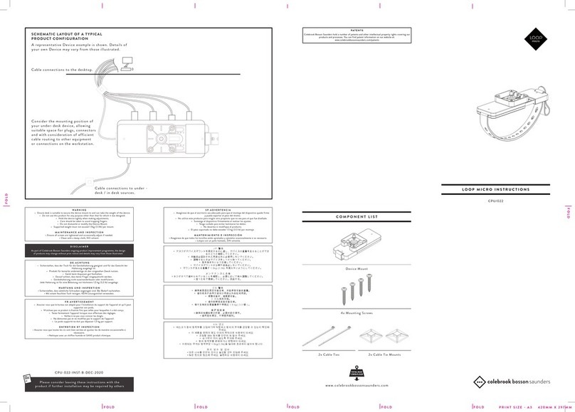 CBS LOOP MICRO User manual