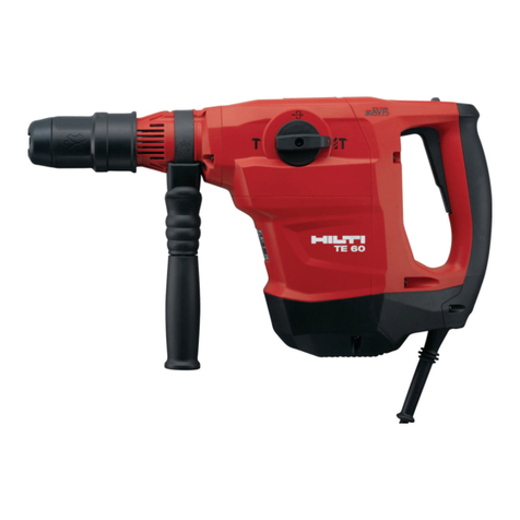 Hilti TE 60-AVR User manual