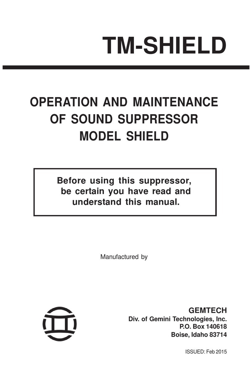 Gemtech SHIELD Installation guide Gemtech SHIELD Installation guide