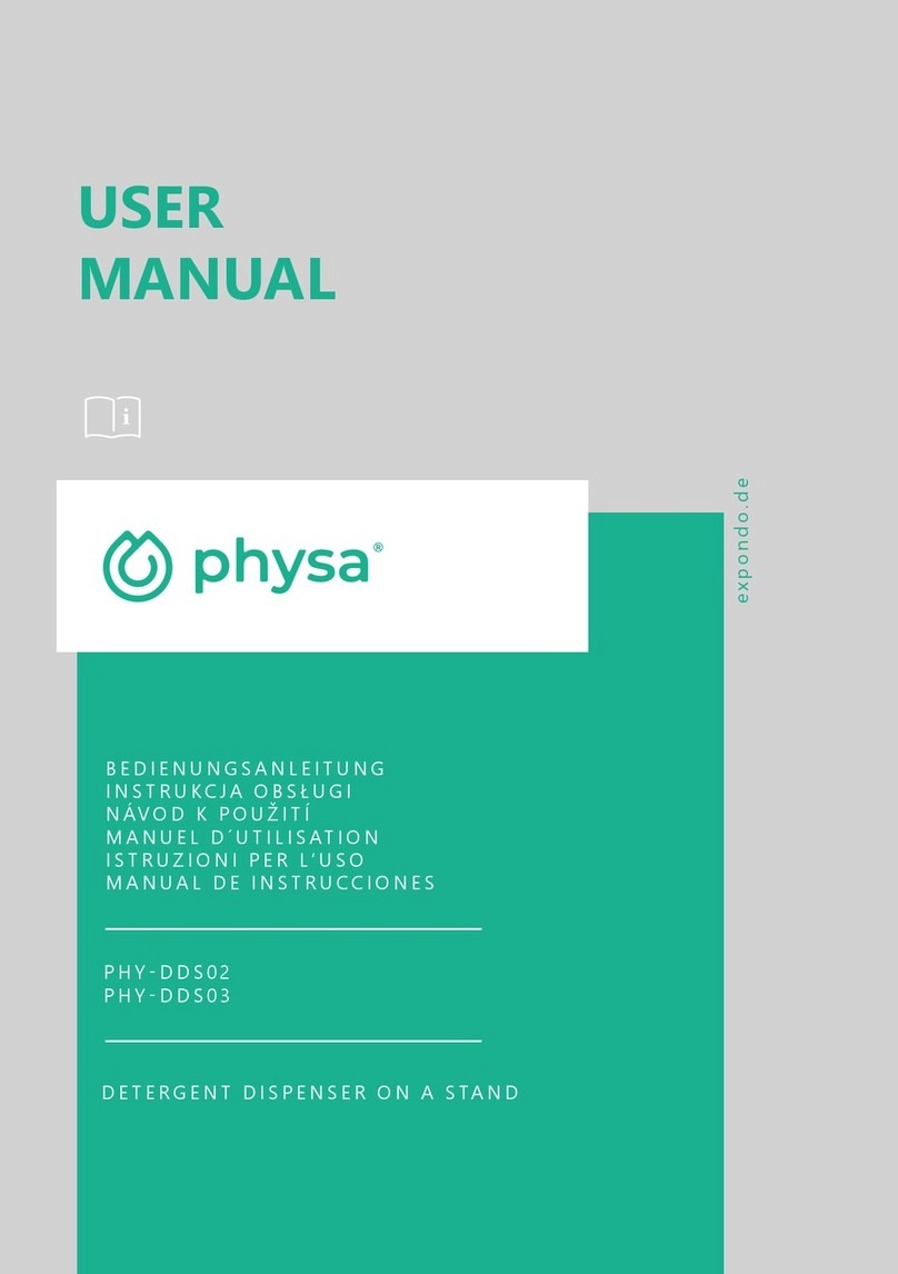 physa PHY-DDS02 User manual