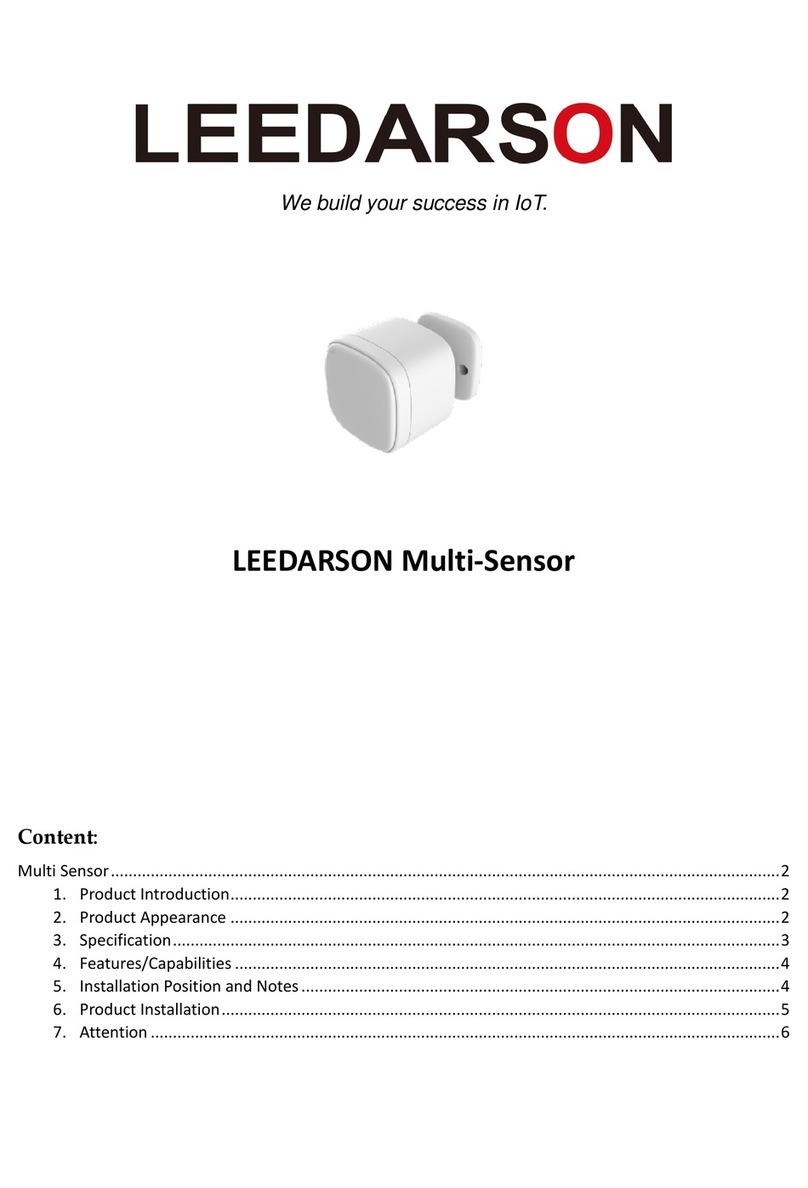 Leedarson Multi-Sensor User manual