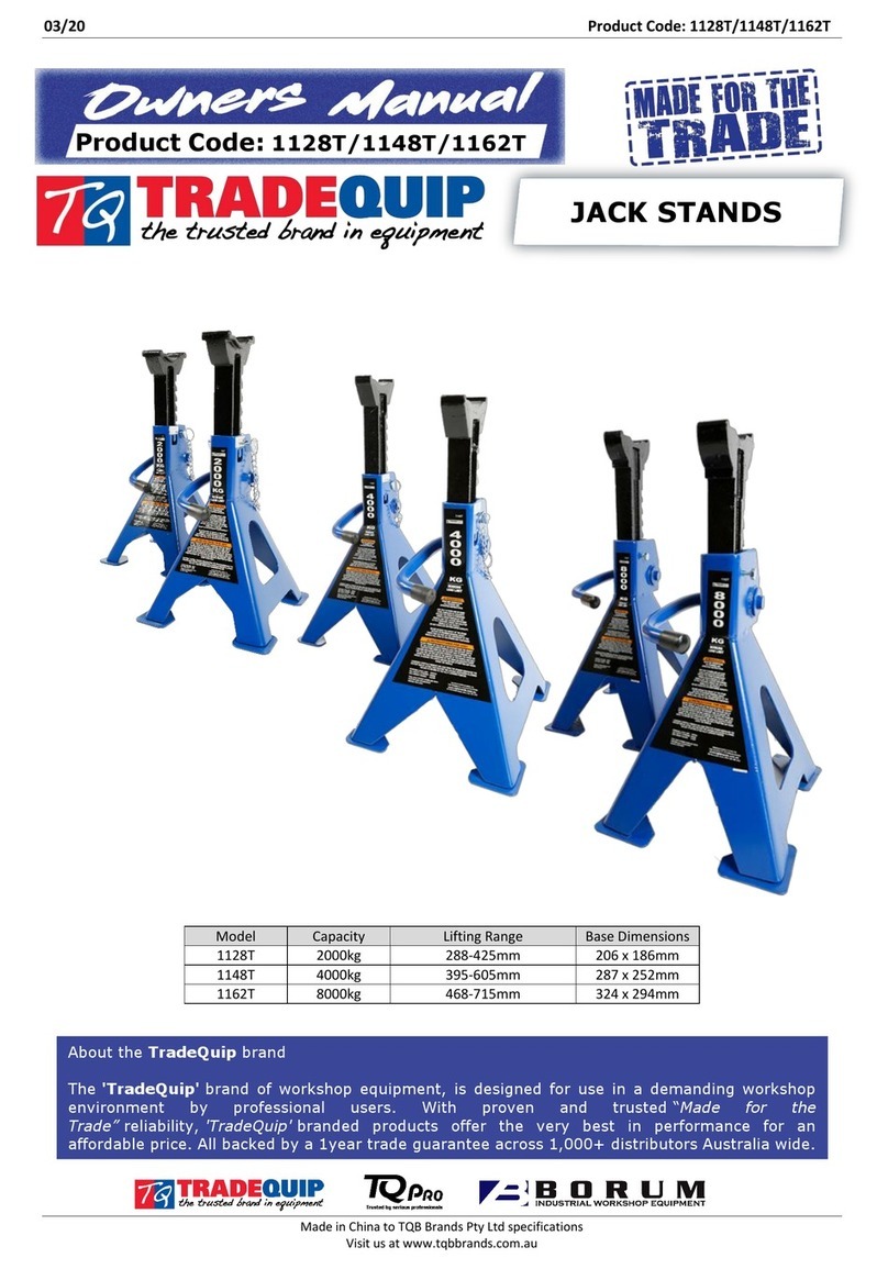 TradeQuip 1128T owner's manual