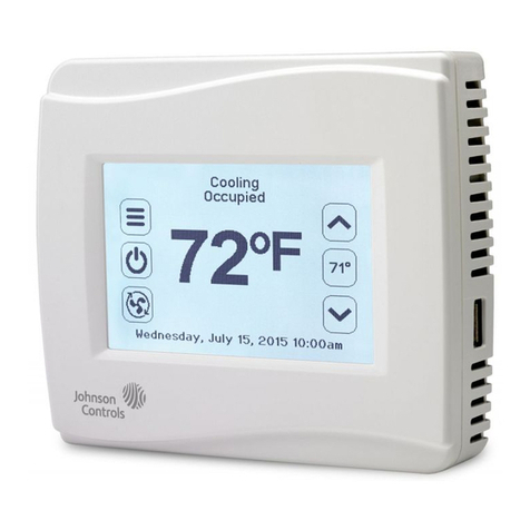 Johnson Controls TEC3620 Series User manual