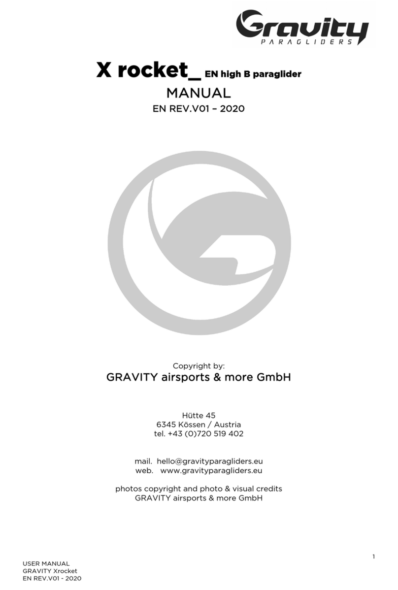 GRAVITY X rocket User manual