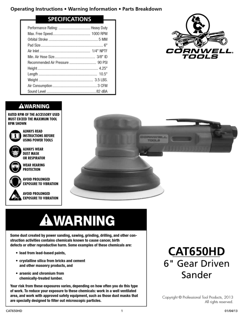 Cornwell Tools CAT650HD User manual