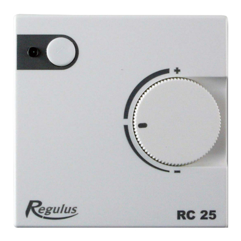 Regulus RC 25 User manual