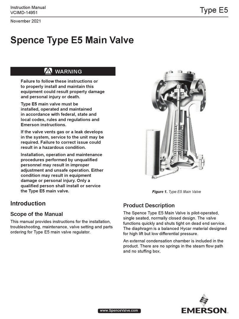 Emerson E5 User manual