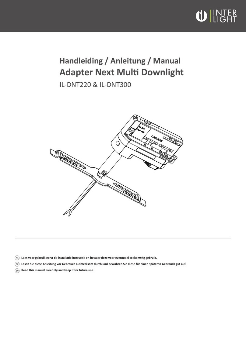 INTER LIGHT Next Multi Downlight User manual