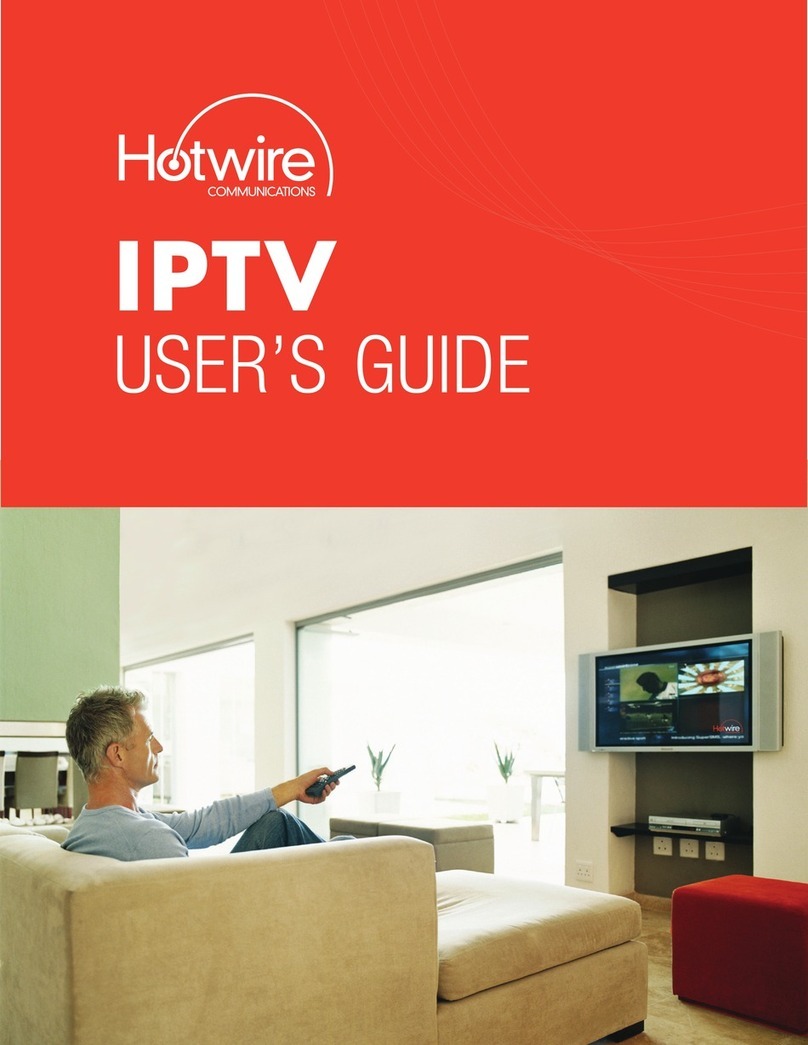 HotWire IPTV User manual