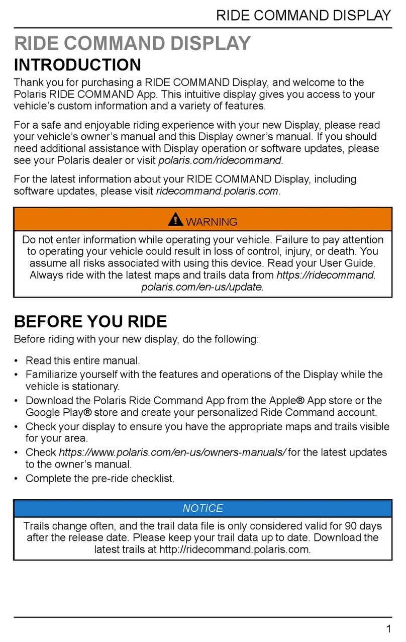 Ride COMMAND User manual