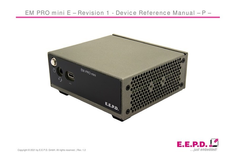 EEPD EM PRO mini E User manual