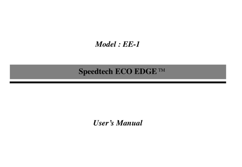Speedtech EE-1 User manual