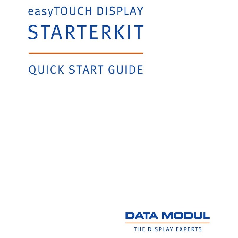Data Modul AG easyTOUCH User manual