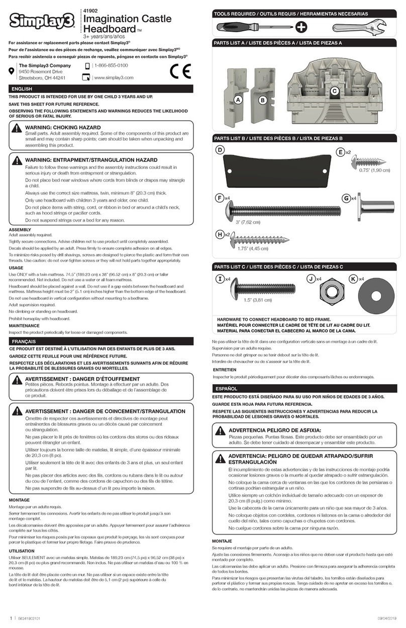 Simplay3 41902 User manual
